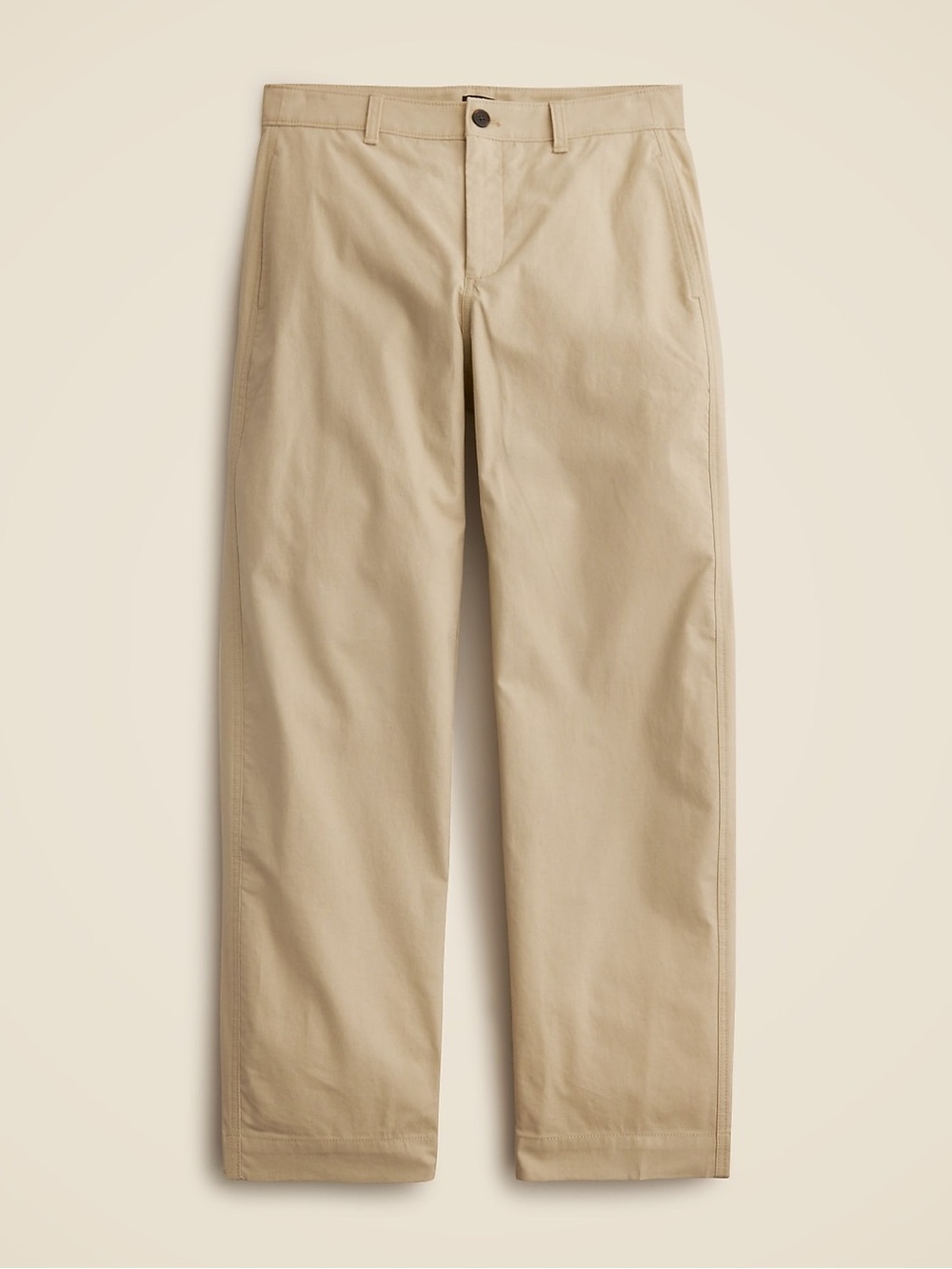 (Like New) J. Crew Cotton Blend Barrel-Leg Pant in Tropical Cove — Size 28